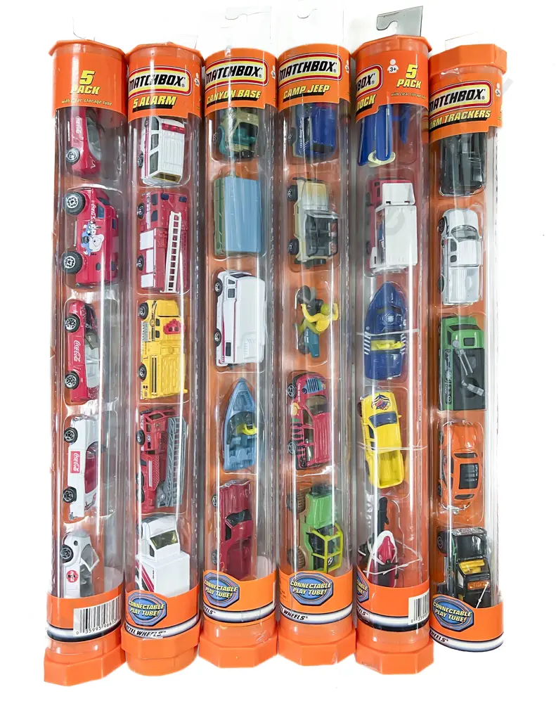 Six Matchbox Play Tube Sets Image 1++