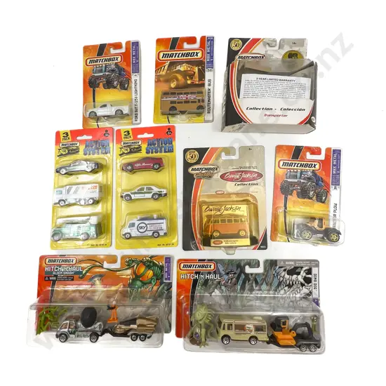 Various Matchbox Pack Models