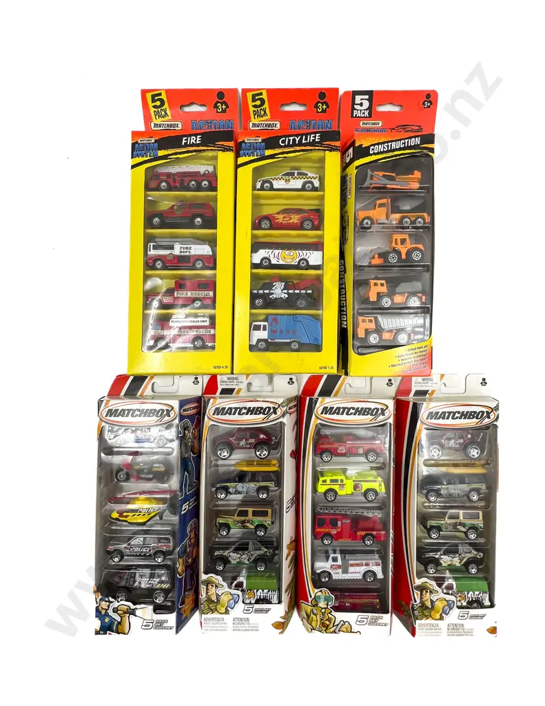 Seven Matchbox Five Pack Boxed Models Image 1++