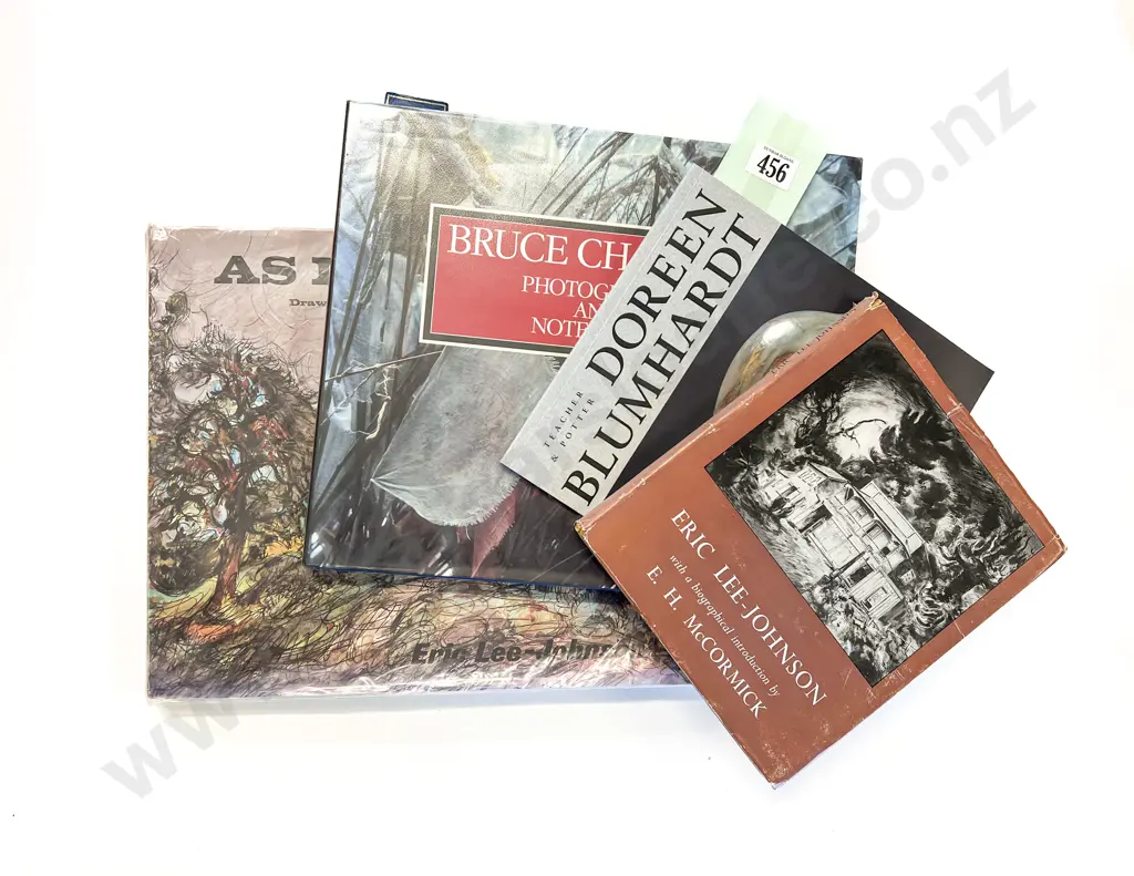 Four Assorted Art Reference Volumes Including Doreen Blumhardt Image 1++