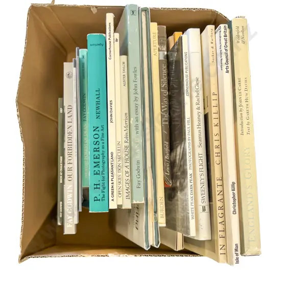 Box of Assorted Books including Photography Reference