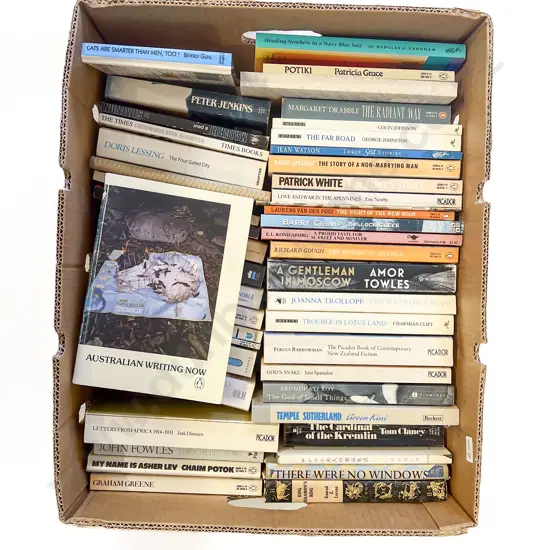 Two Boxes of Assorted Books