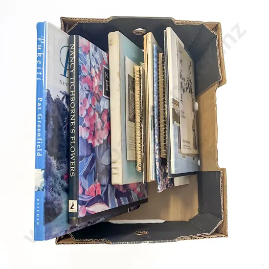 Box of Assorted Gardening and Botanic Reference Volumes