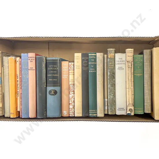 Box of Assorted Vintage Books