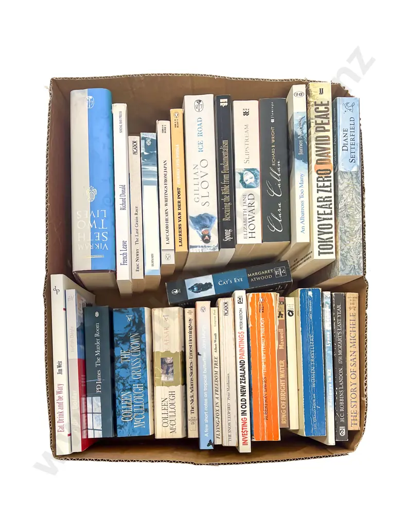 Two Boxes of Assorted Books Image 1++