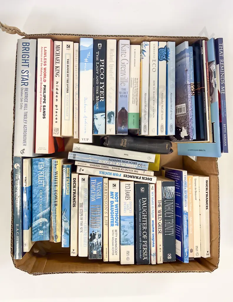 Two Boxes of Assorted Books Image 1++