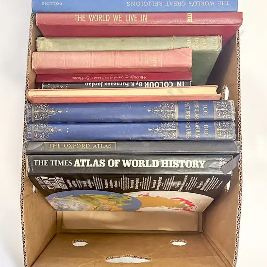 Box of Assorted Books