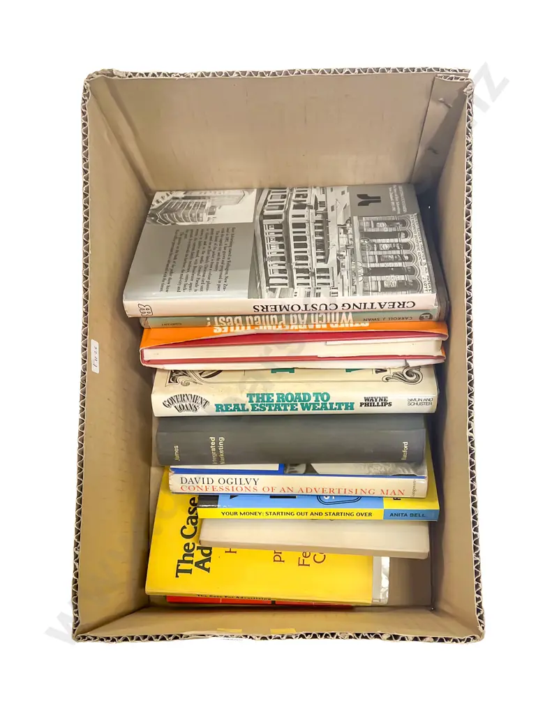 Two Boxes of Assorted Books Image 1++
