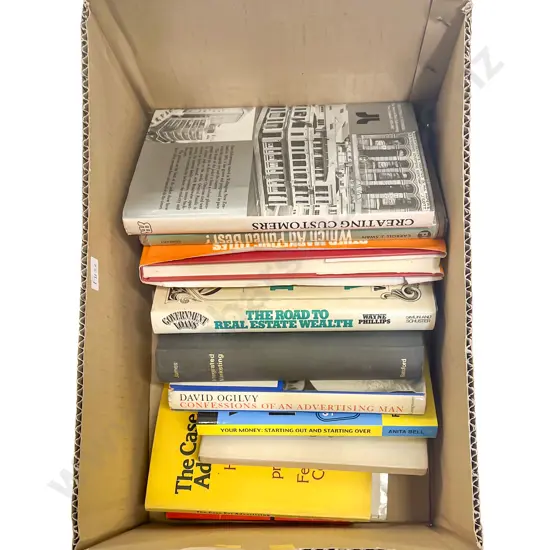 Two Boxes of Assorted Books