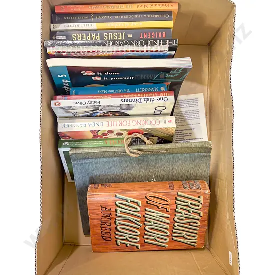 Box of Assorted Books