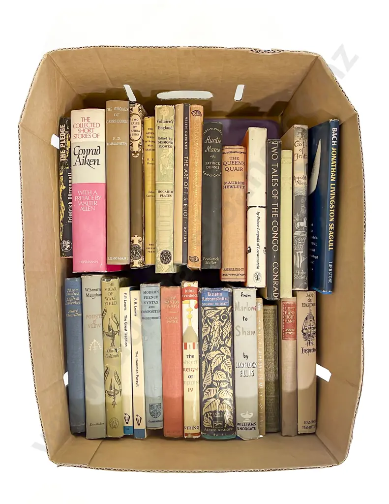 Two Boxes of Assorted Books Image 1++