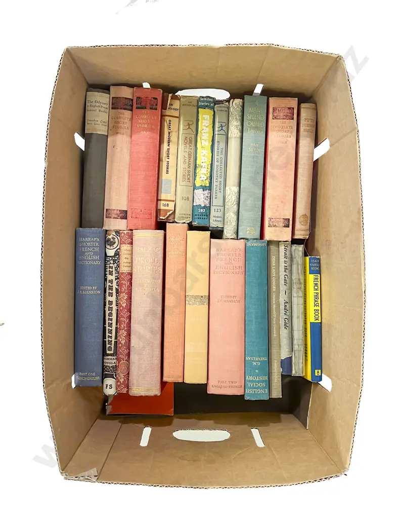 Two Boxes of Assorted Books Image 1++