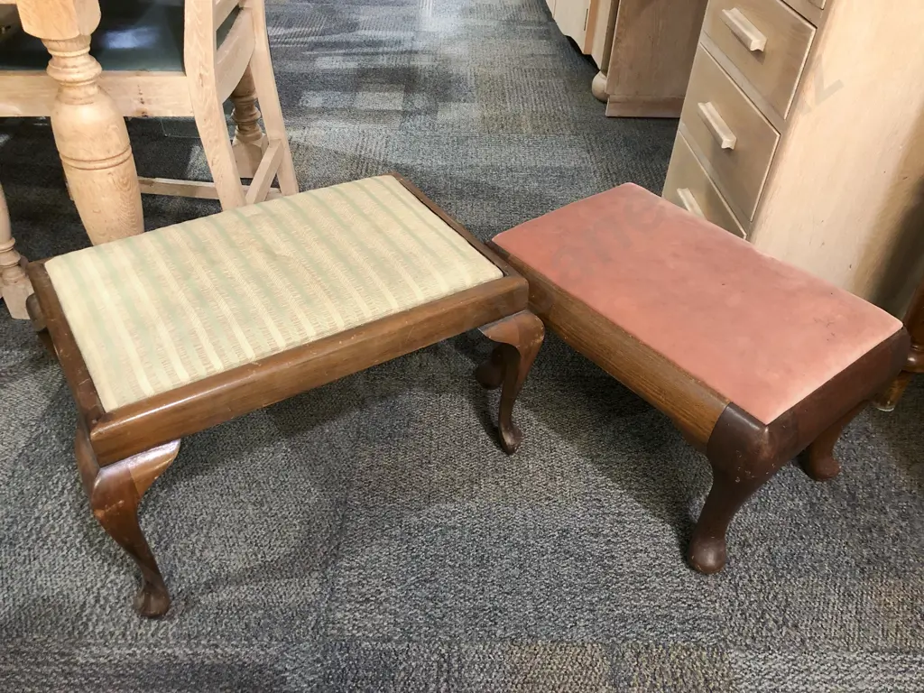 Piano Stool & Footstool Image 1++