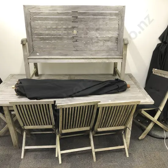 Wooden Outdoor Suite