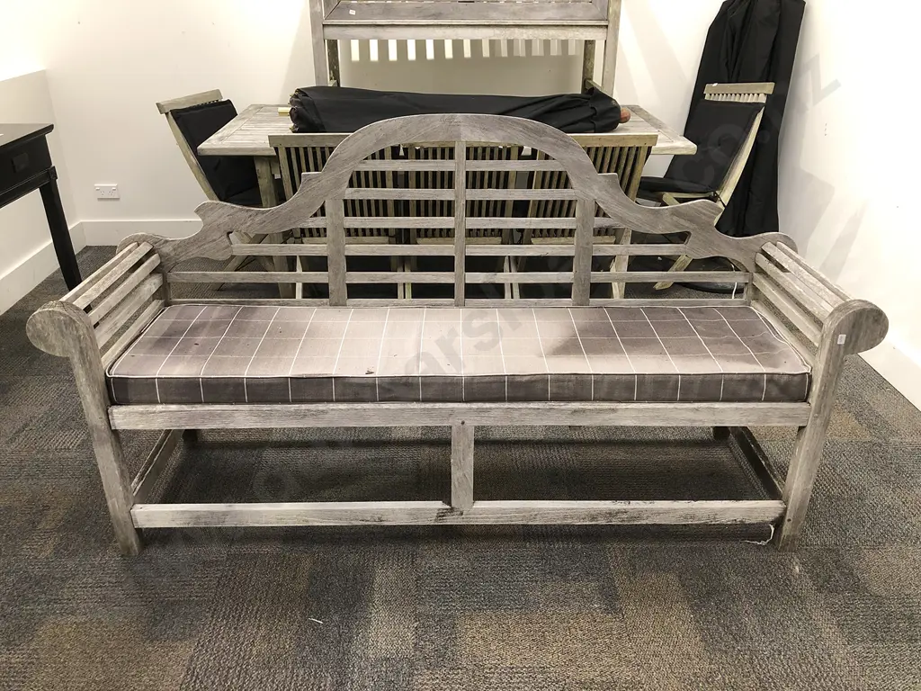 Edwin Lutyens Style Garden Seat & Chairs Image 1++