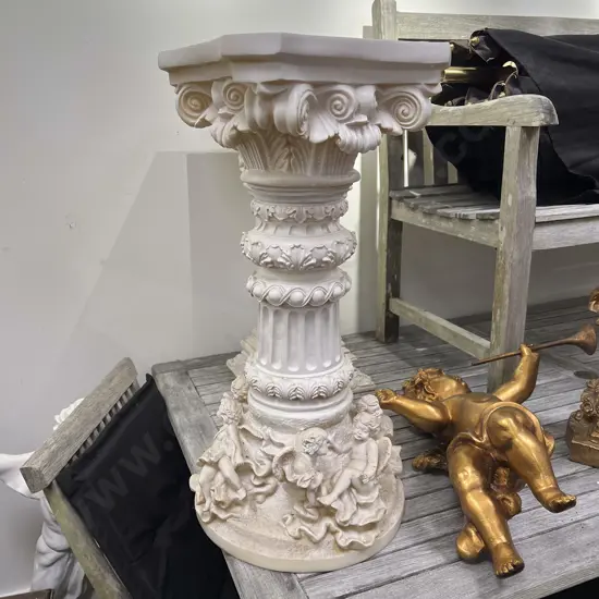 Decorative Resin Plant Stand