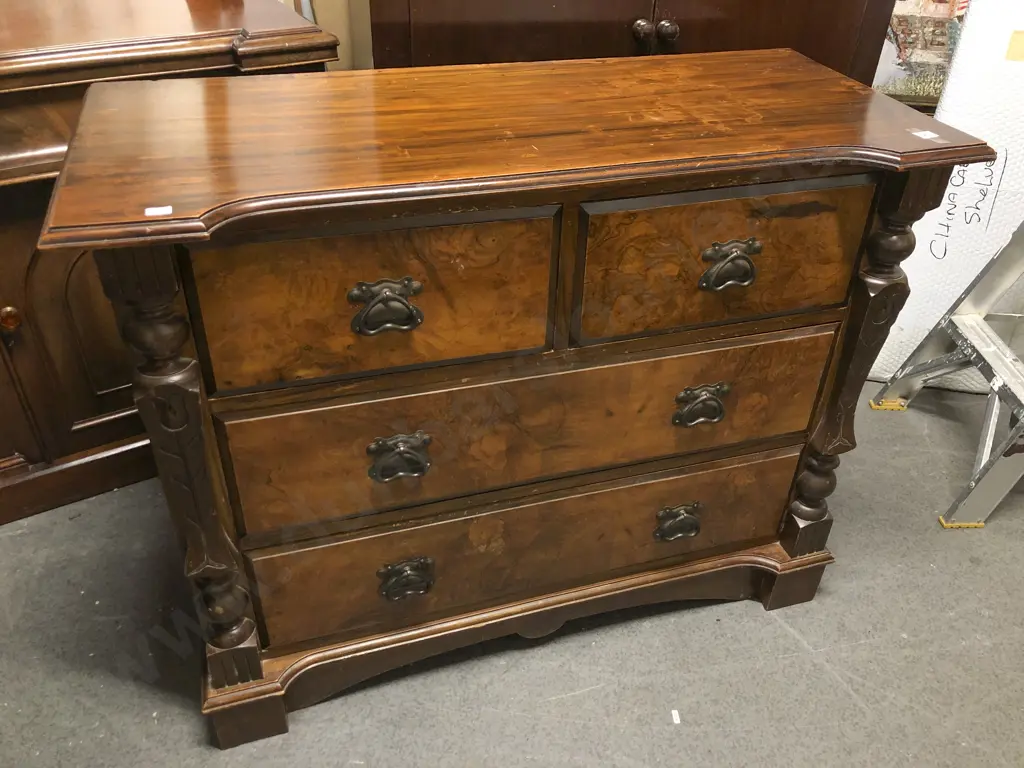 Arts & Crafts Chest of Drawers Image 1++