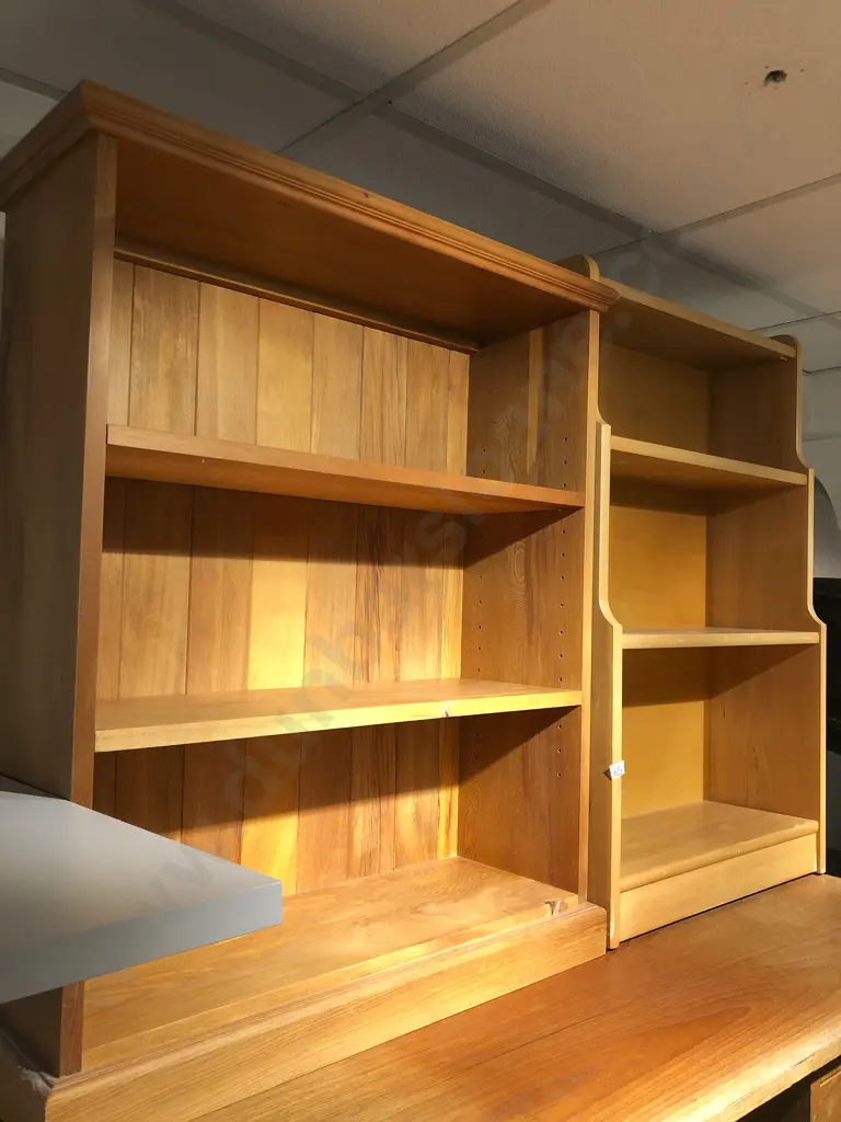 Two Assorted Low Bookshelves Image 1++
