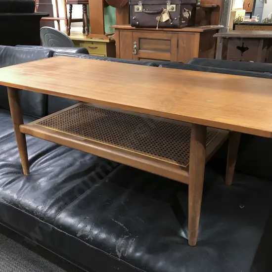 Mid-Century Two Tier Coffee Table