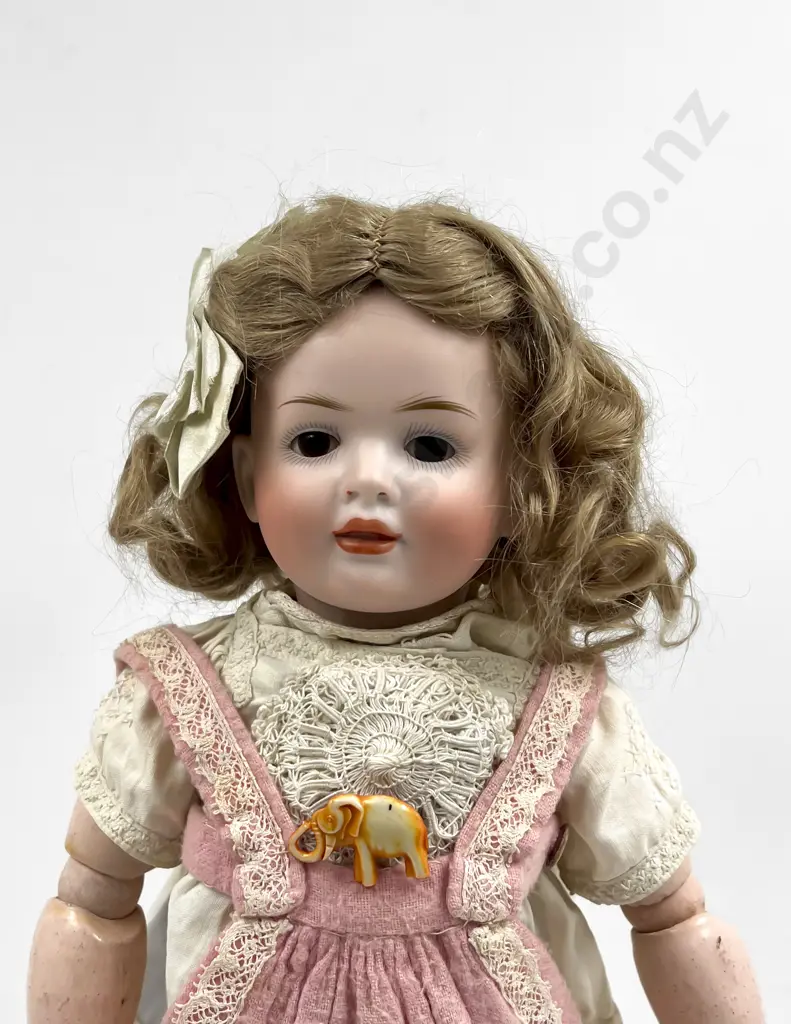 Hertel Schwab & Co Bisque Character Doll Image 1++