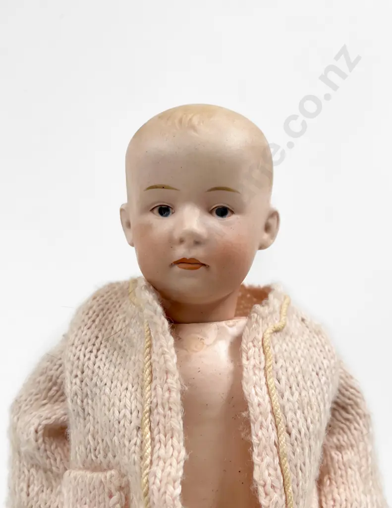 Gebruder Heubach Bisque Pouty Character Boy Doll Image 1++