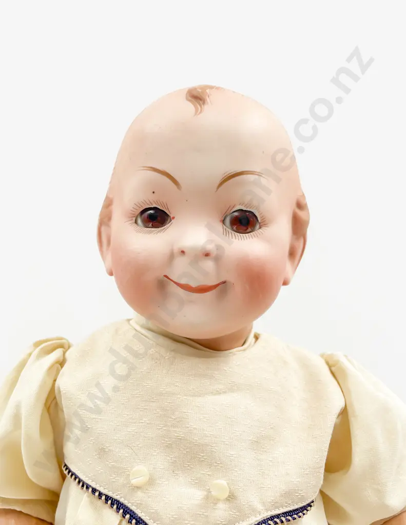 Morimura Nippon Bisque Googly Character Doll Image 1++