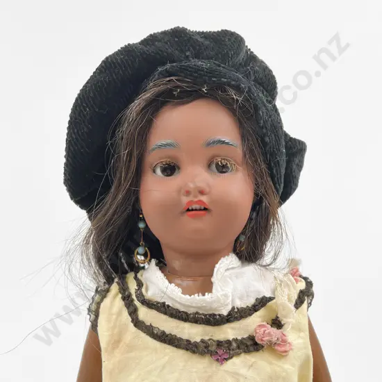 Simon & Halbig Brown Bisque Doll