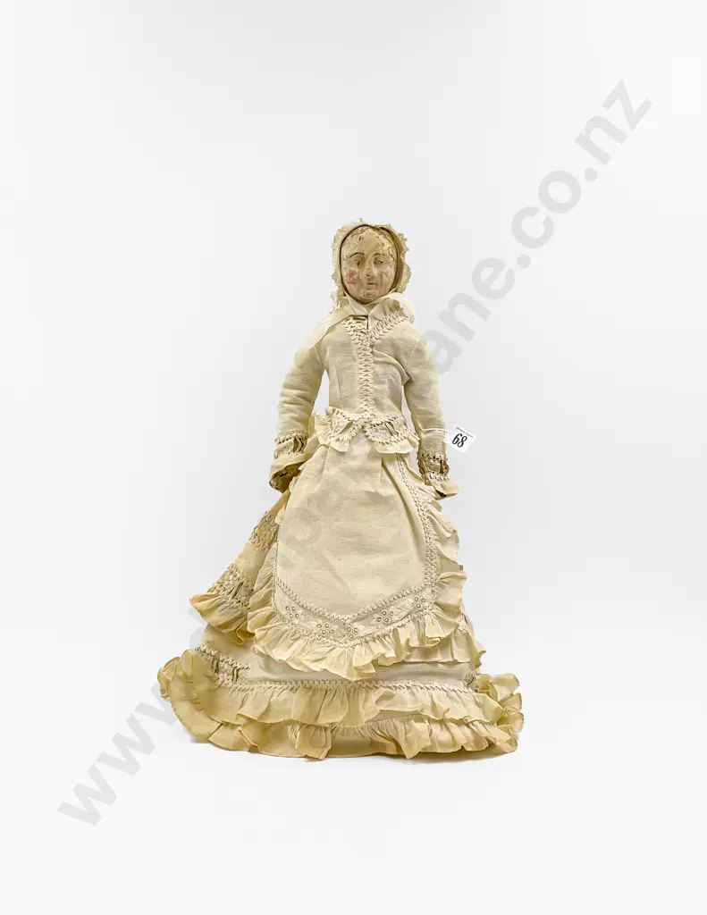 Antique Hand Crafted Doll Image 1++