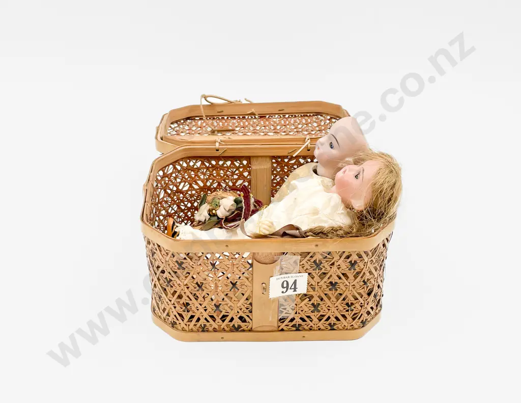 Two German Bisque Dolls Image 1++