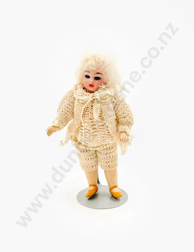 German Tiny Bisque Doll Image 1++