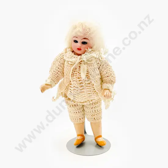 German Tiny Bisque Doll