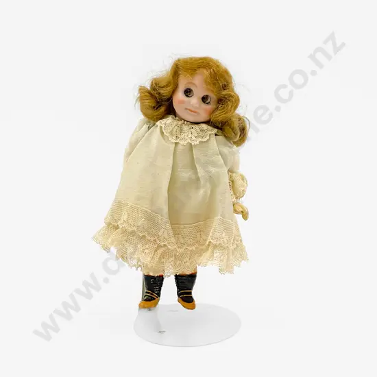 German Bisque Googly Character Bisque Doll