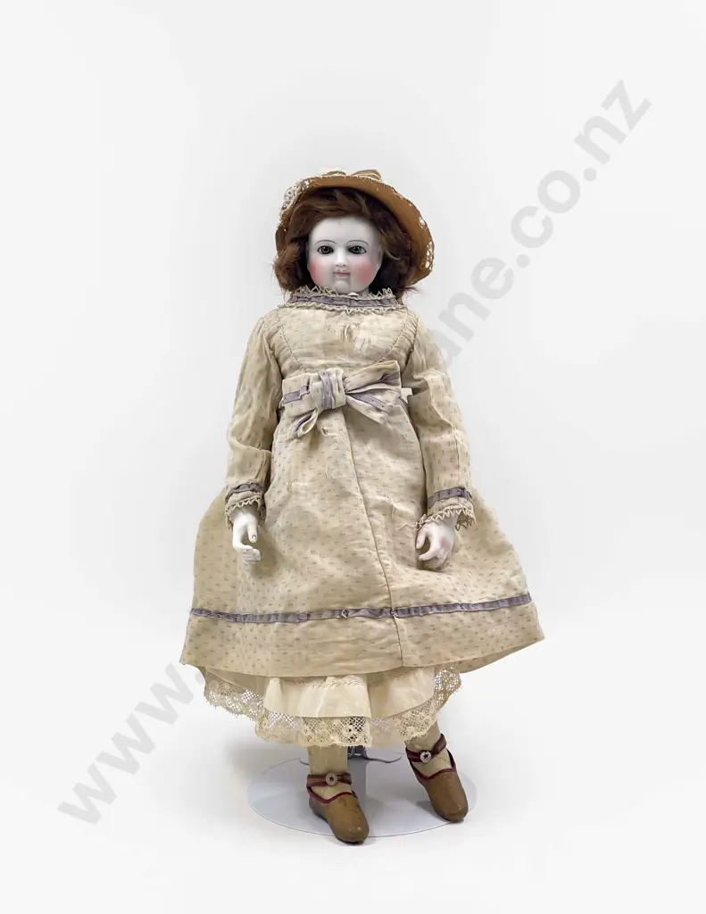 Attributed Barrois Bisque Shoulder Head Fashion Doll Image 1++