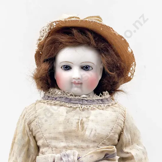 Attributed Barrois Bisque Shoulder Head Fashion Doll