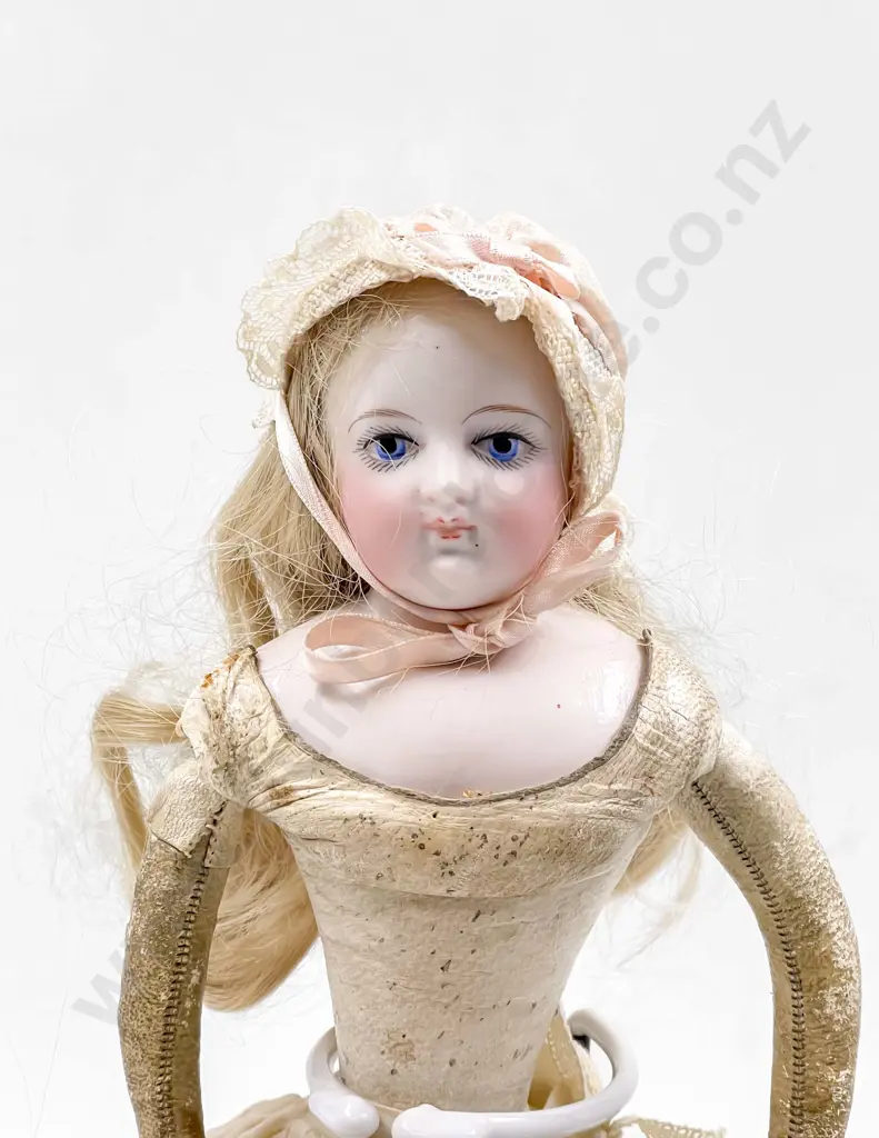 Attributed Gaultier French Bisque Shoulder Plate Fashion Doll Image 1++