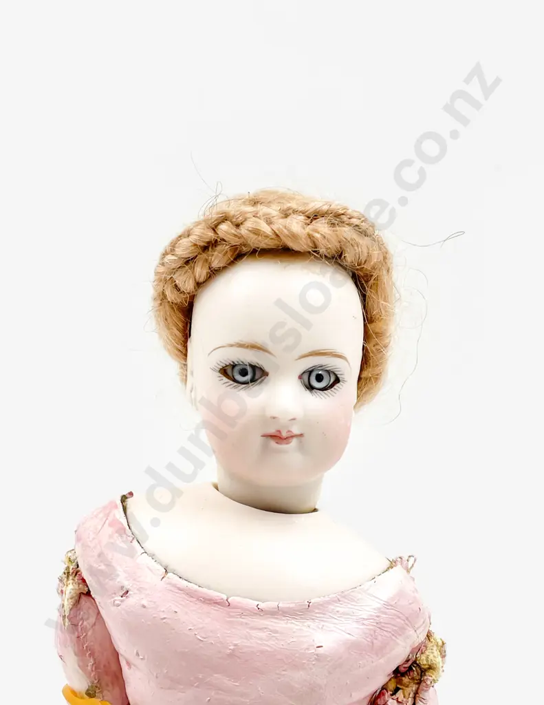 Attributed Gaultier French Bisque Shoulder Plate Fashion Doll Image 1++