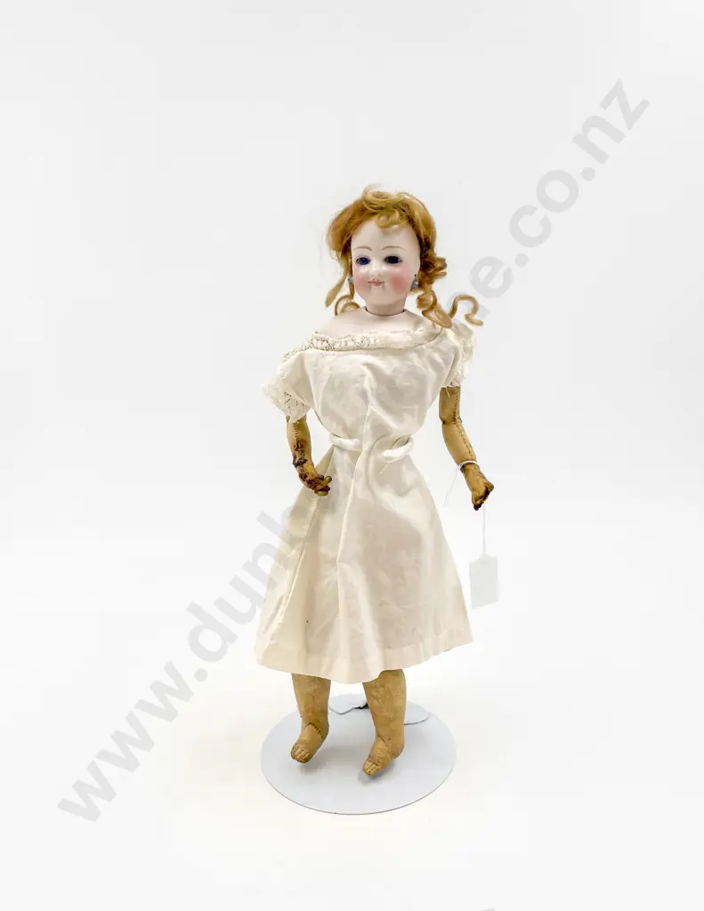 E Barrois French Bisque Shoulder Head Fashion Doll Image 1++