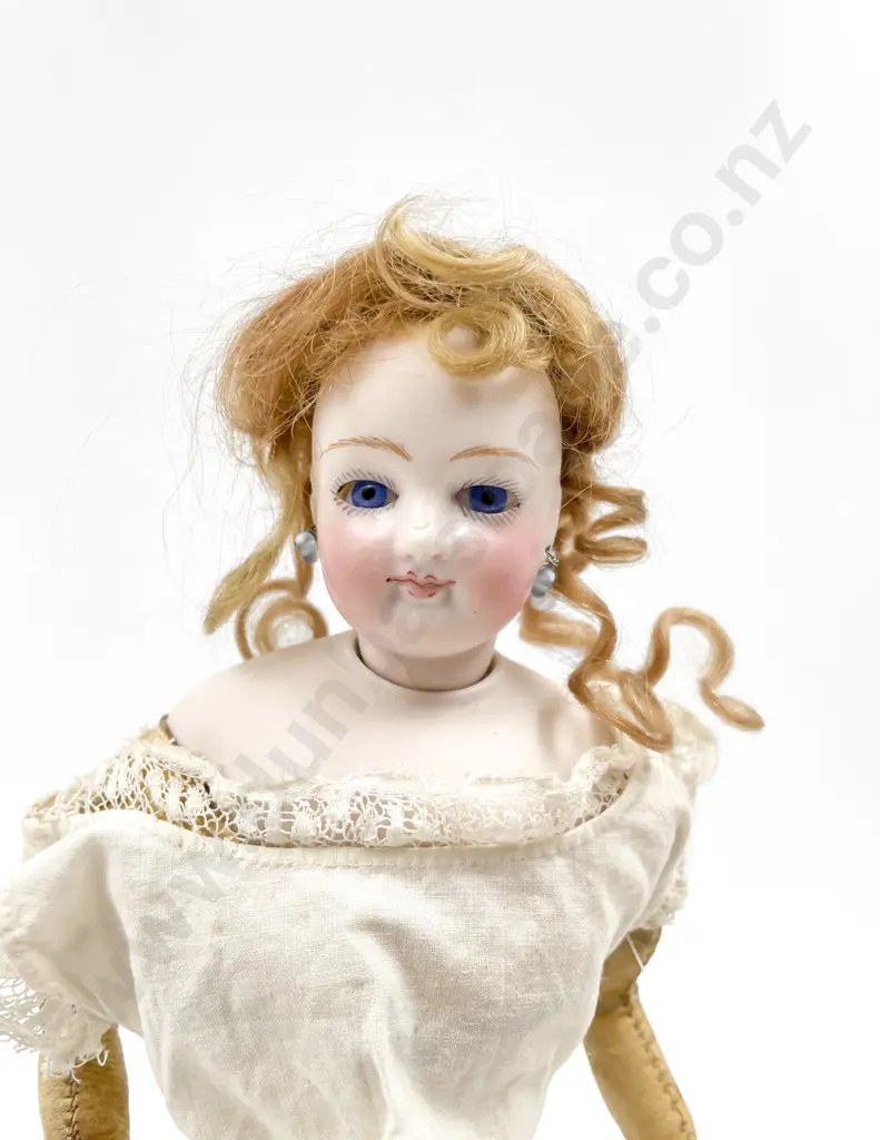E Barrois French Bisque Shoulder Head Fashion Doll Image 1++