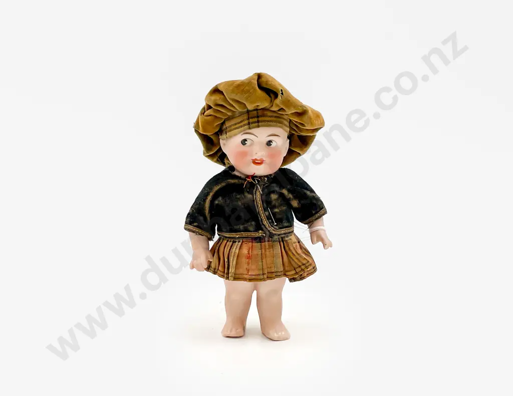 Bahr & Proschild 'Scottish Lad' All Bisque Doll Image 1++