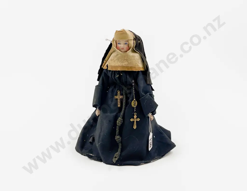 German Bisque Shoulder Plate Doll Image 1++