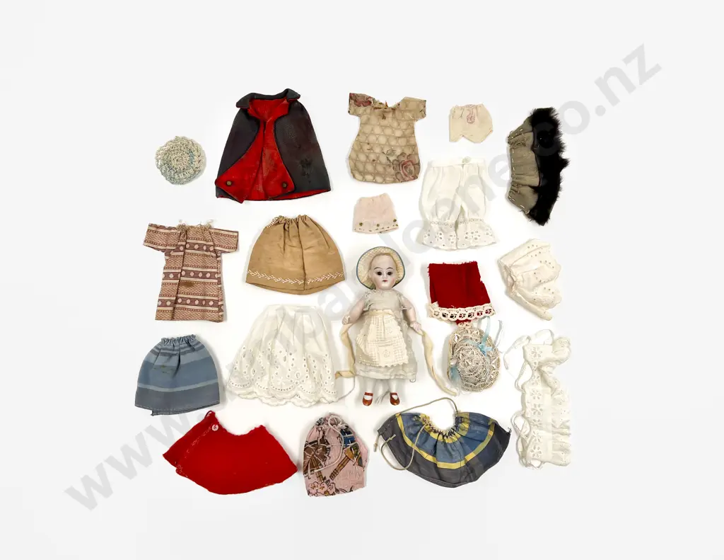 Probable C F Kling & Co All Bisque Doll Image 1++