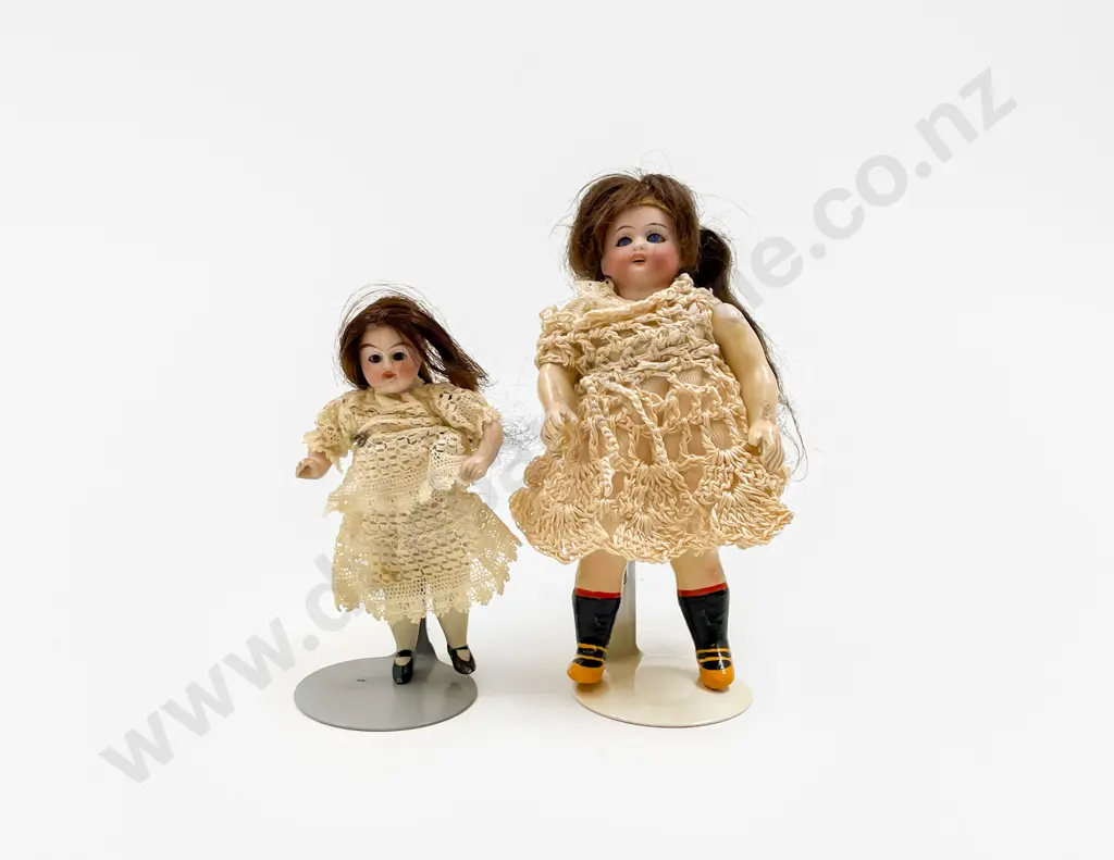 German Small Bisque Doll Image 1++