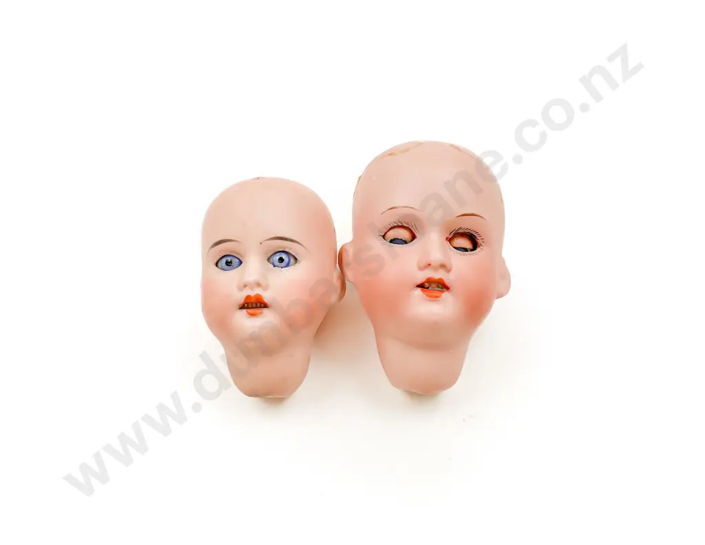 Armand Marseille and Other Bisque Socket Doll Heads Only Image 1++