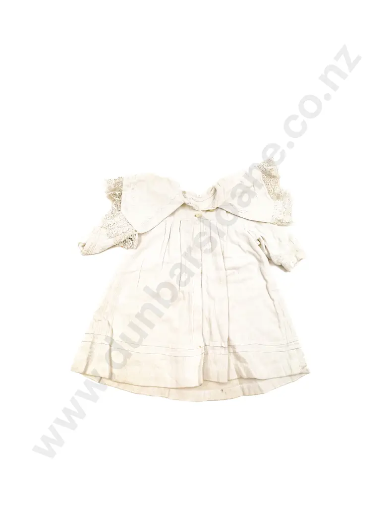 Edwardian Toddlers Cotton Day Coat with Cape Collar Image 1++