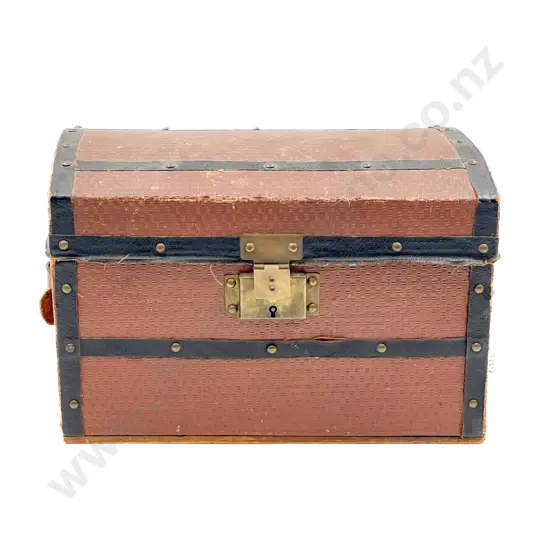 Antique Doll Trousseau Trunk