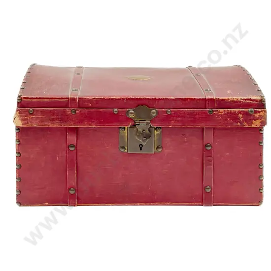 Antique Doll Trousseau Trunk