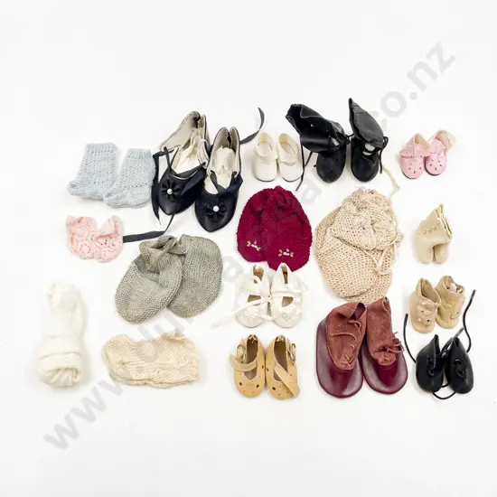 Collection Assorted Doll Shoes and Socks