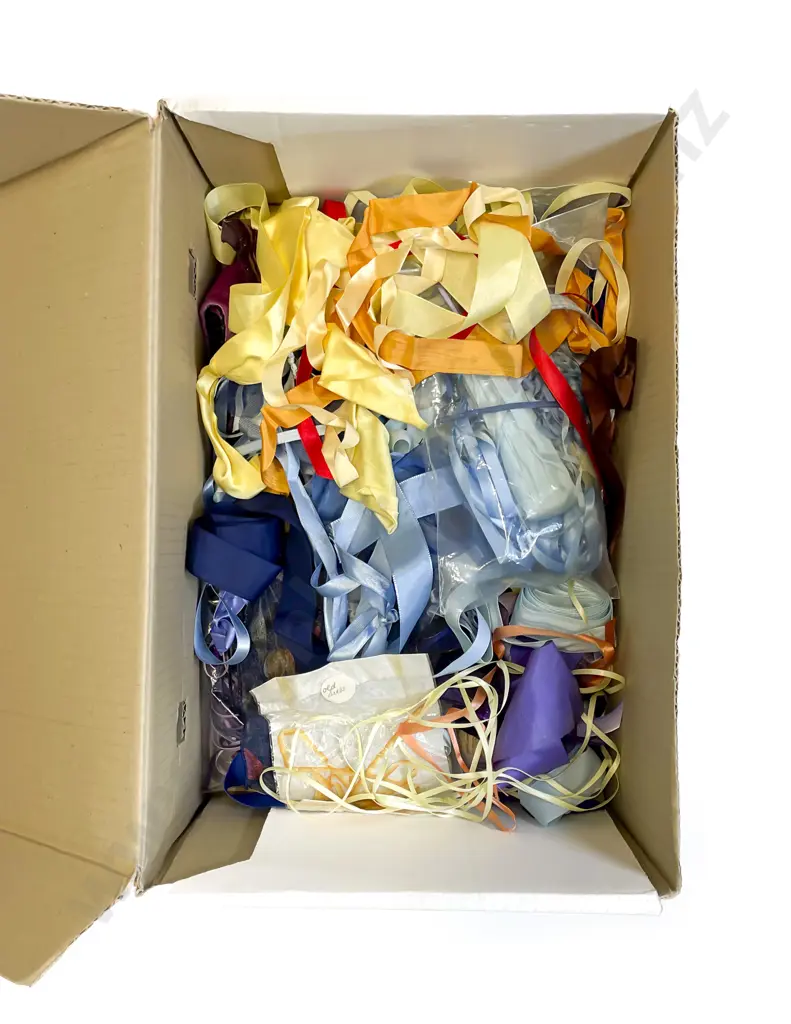 Qty Yellow Blue and Purple Ribbons Image 1++