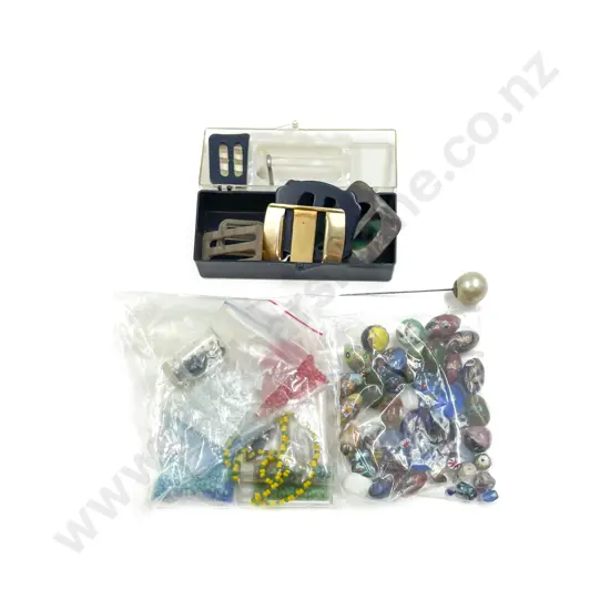 Small Qty Venetian Beads Seed Beads and Buckles