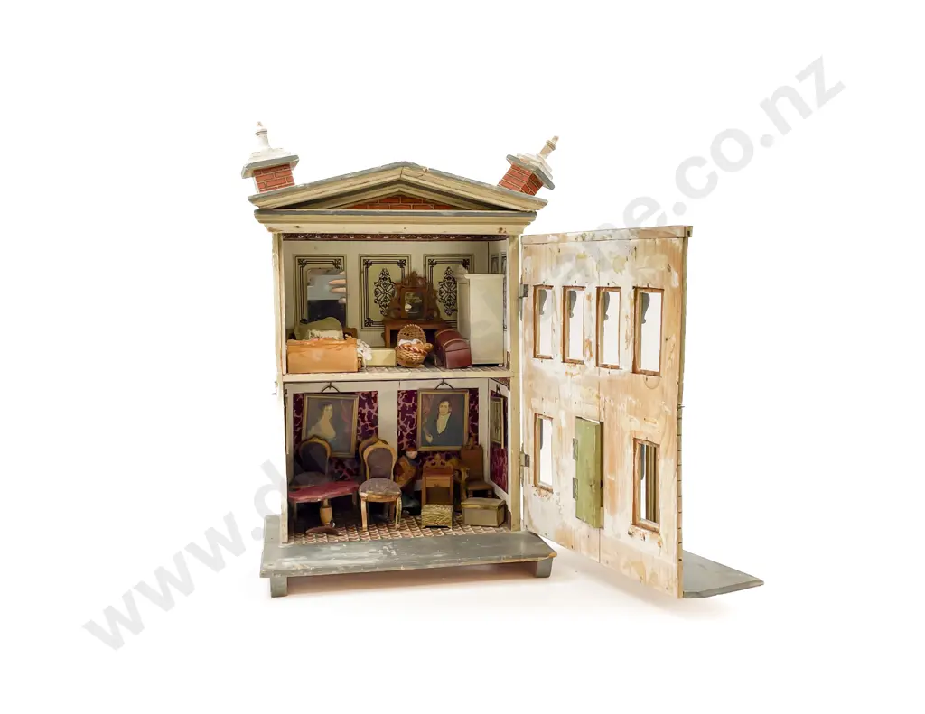 Victorian Two Story Two Room Dolls House Image 1++
